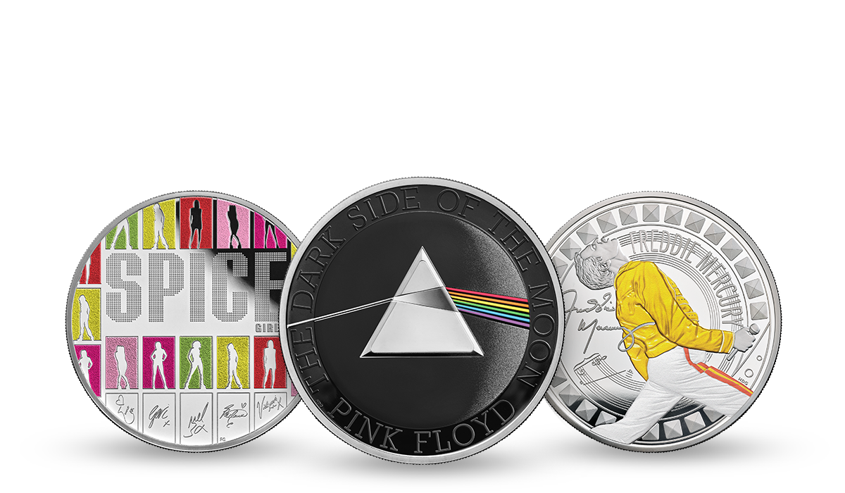 Royal Mint Music Legends Coin Set