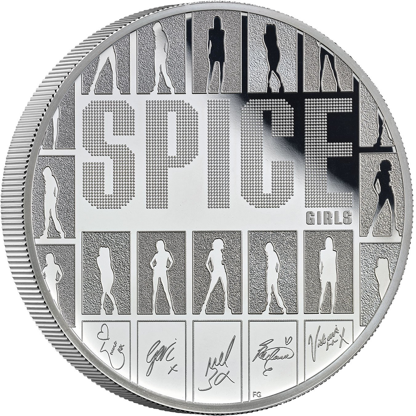 Spice Girls Legends of Music 5 Oz Silver Coin 2026