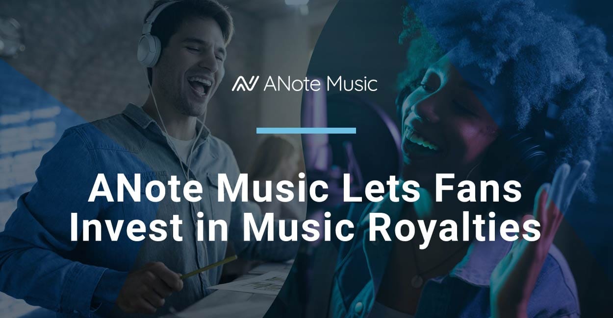 ANote Music platform interface