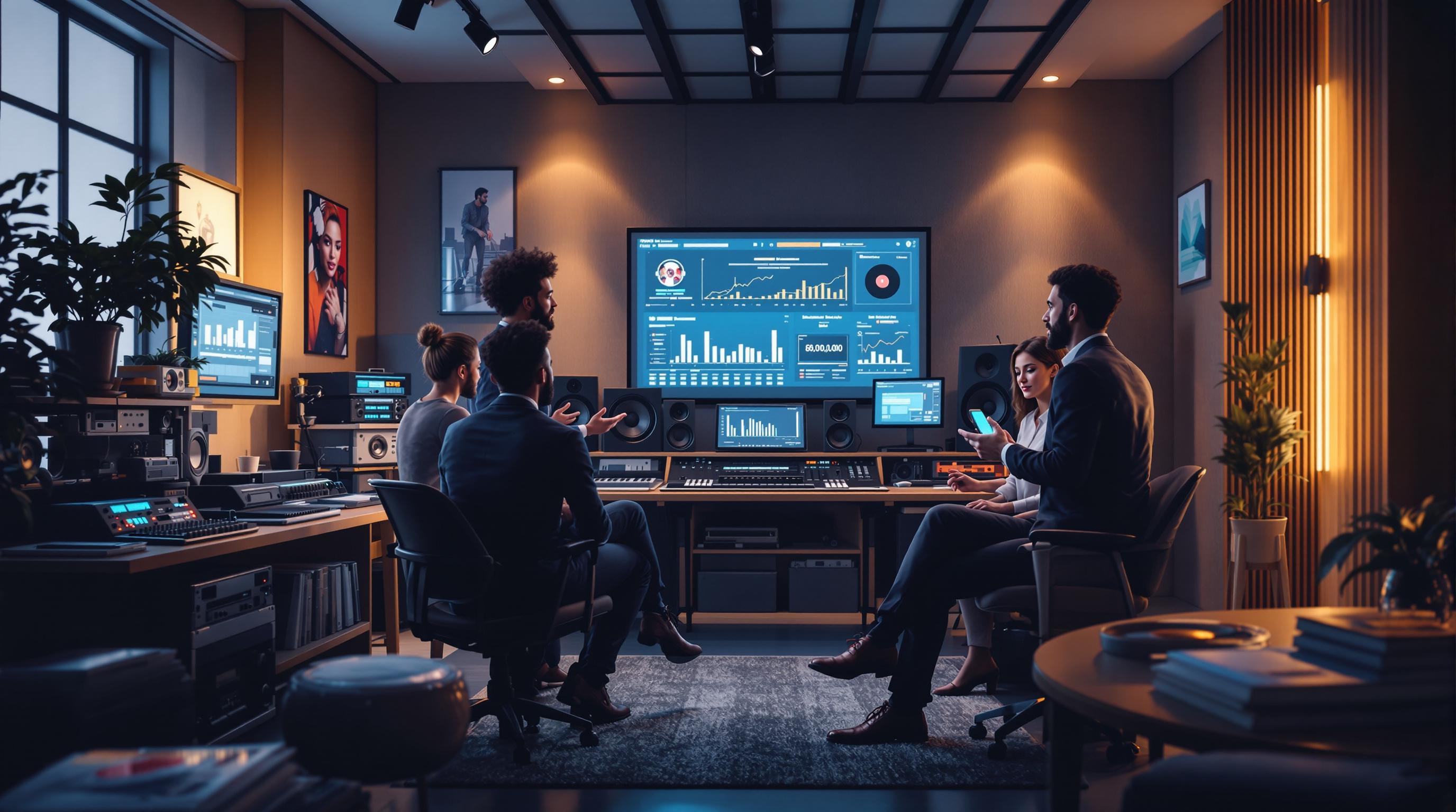 diversify music royalties portfolio icons