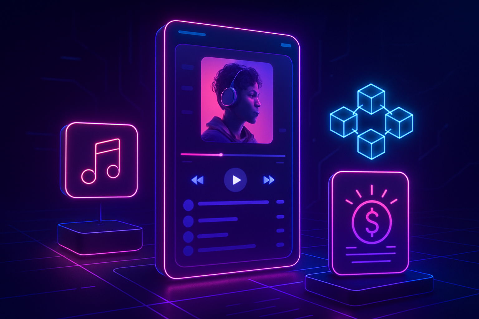 How Tokenized Music Royalties on Blockchain Empower Indie Artists: The TRAX Platform Case Study