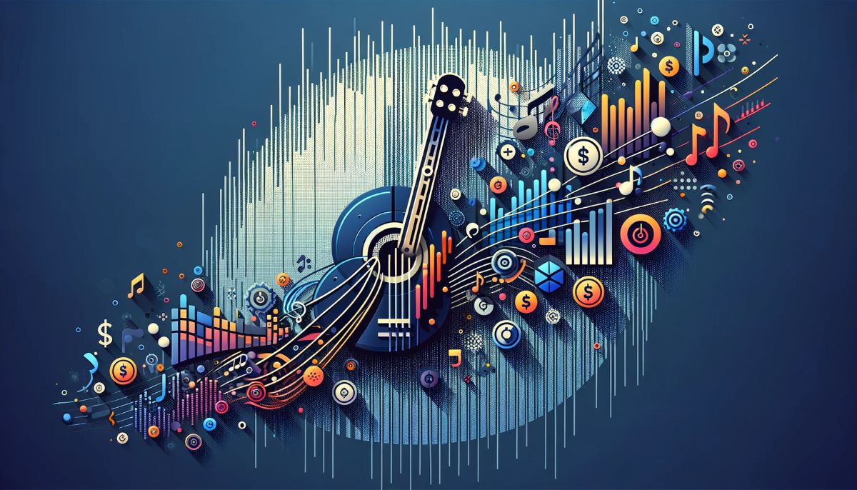 Royal music NFT platform interface