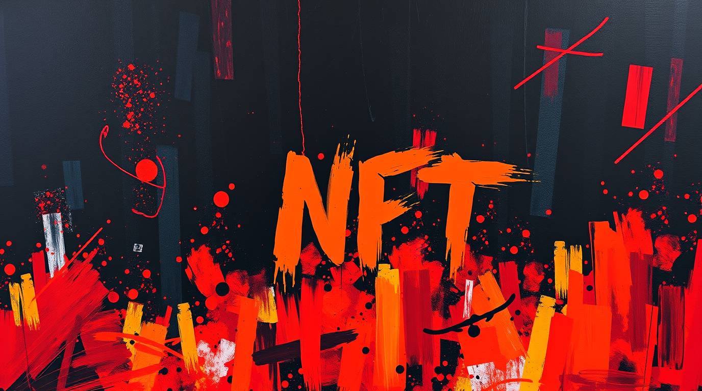 Vibrant illustration of blockchain tokens as music notes flowing into digital wallets, symbolizing instant music royalties, tokenization, and fractional ownership in Web3 music industry