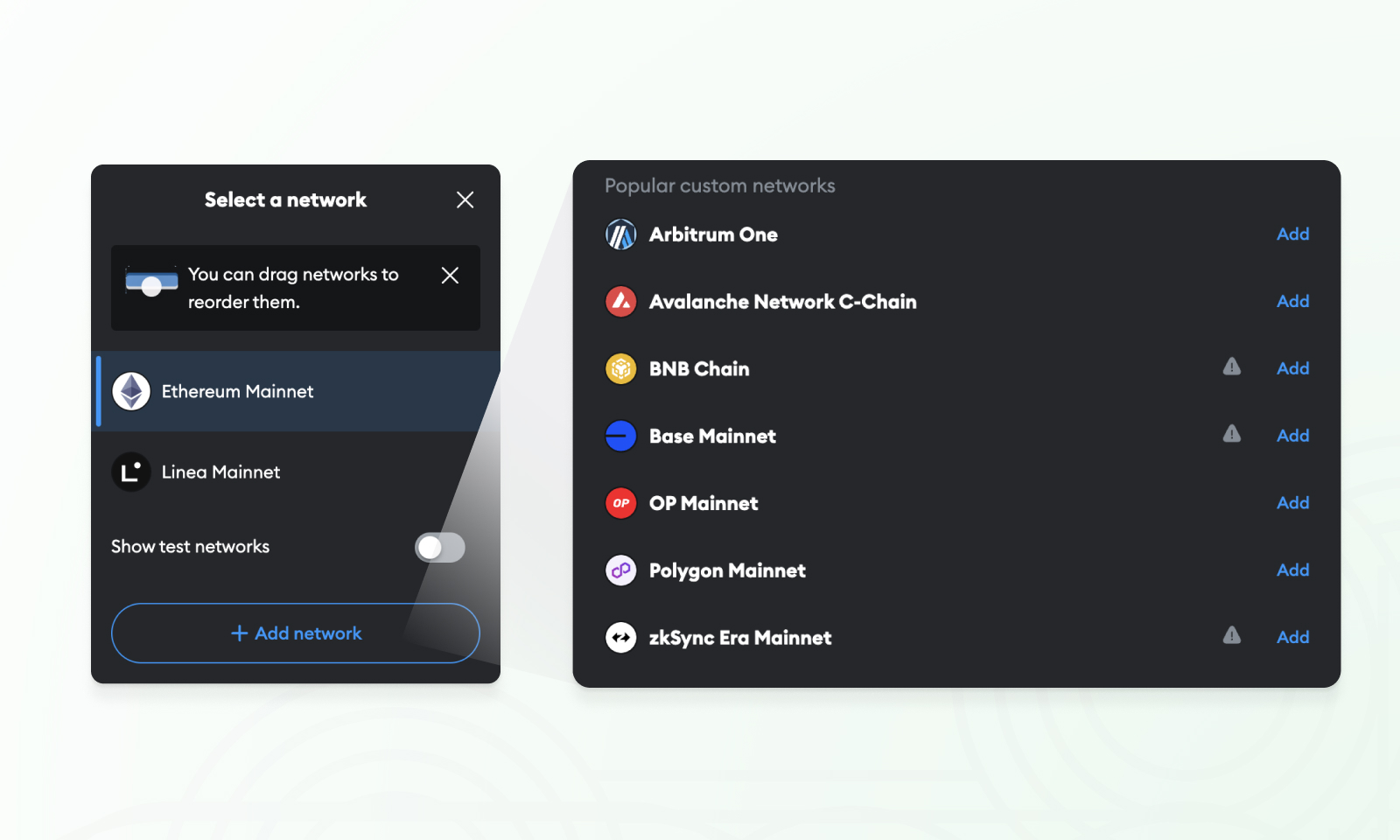 MetaMask crypto wallet setup